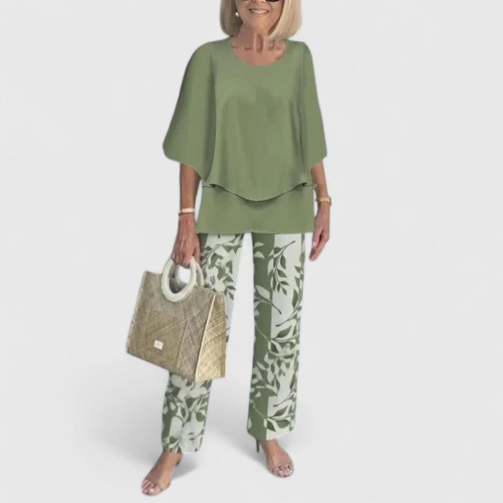 Set Donna Due Pezzi Tessuto Leggero Vestibilità Comoda - Vesarelli