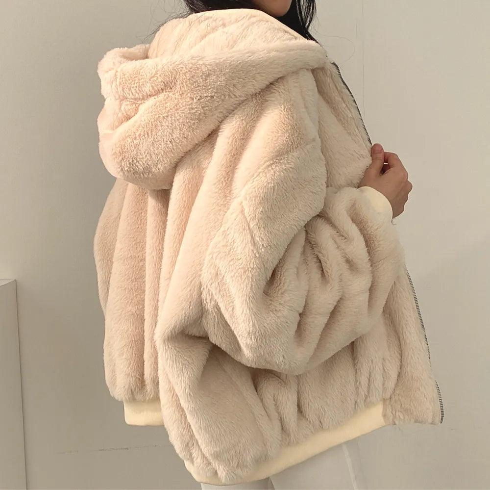 Giacca Invernale Donna Manica Lunga Calda