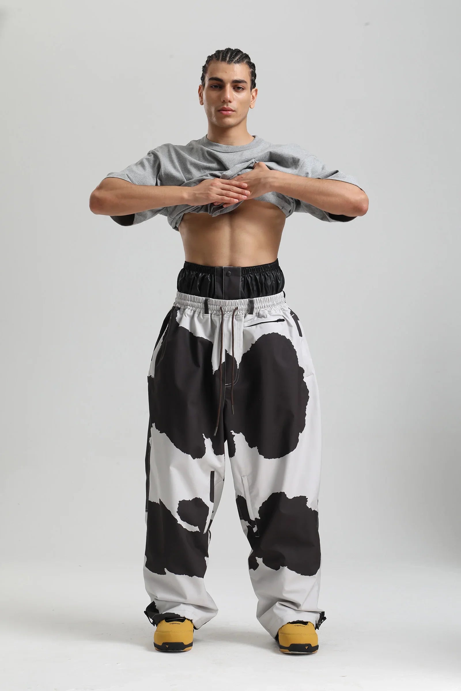 Pantaloni Sci Unisex Stile Cargo Vestibilità Larga - Brentozzi
