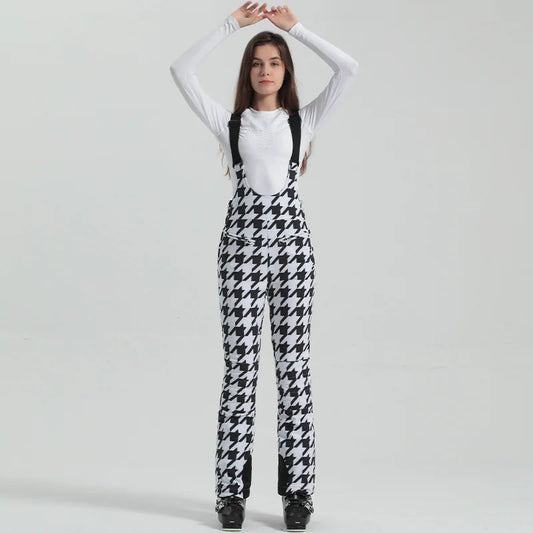 Pantaloni Donna con Bretelle e Vita Elastica - Brentozzi