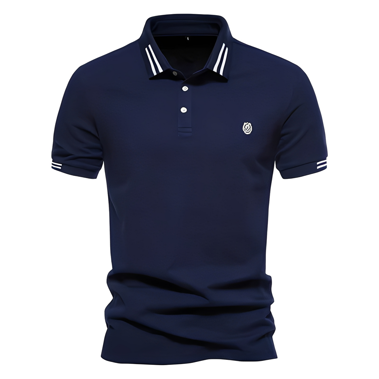 Polo Uomo Elegante Manica Corta Classica