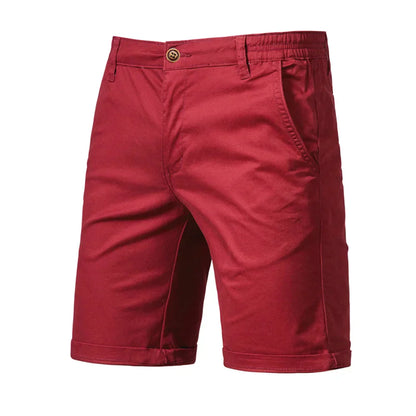 Pantaloncini Chino Uomo con Bottoni Casual