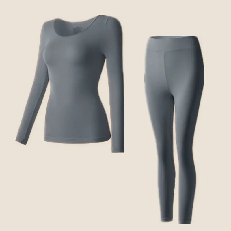 Set Intimo Termico Uomo Maglia Manica Lunga e Leggings