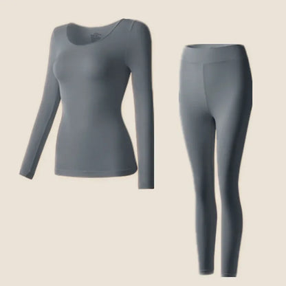 Set Intimo Termico Uomo Maglia Manica Lunga e Leggings