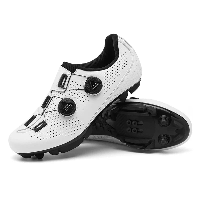 Scarpe Ciclismo Uomo con Sistema Di Chiusura Rotante