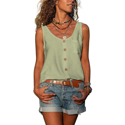 Donna Elegante Scollo Ibiza Vestibilità Slim