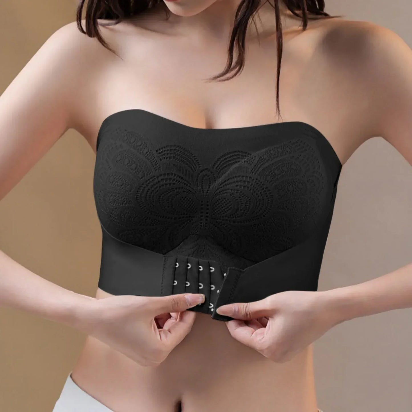 Bandeau Donna con Chiusura Frontale