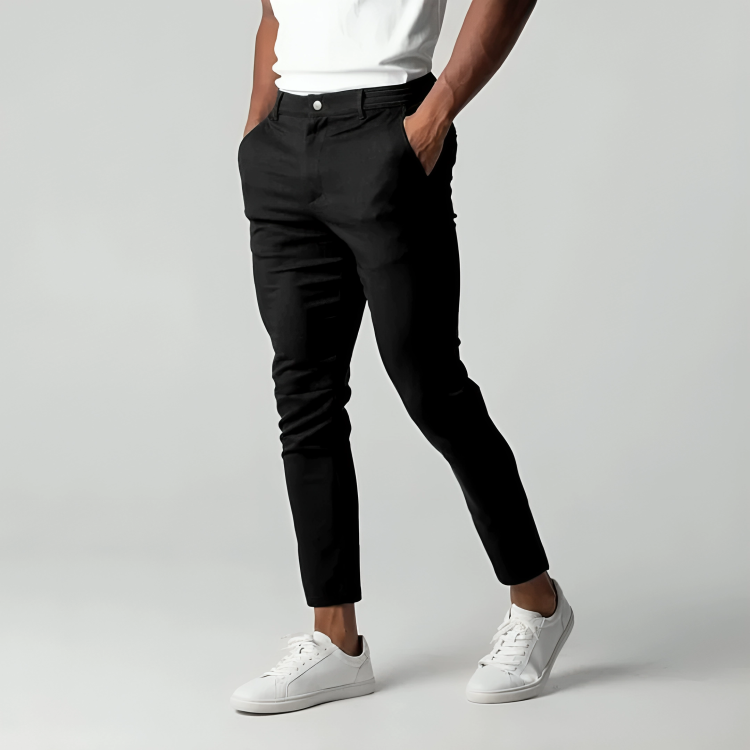 Pantaloni Chino Uomo Taglio Dritto - Brentozzi