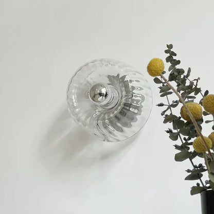 Lampada da Parete Design Vetro Effetto Raggi Moderna