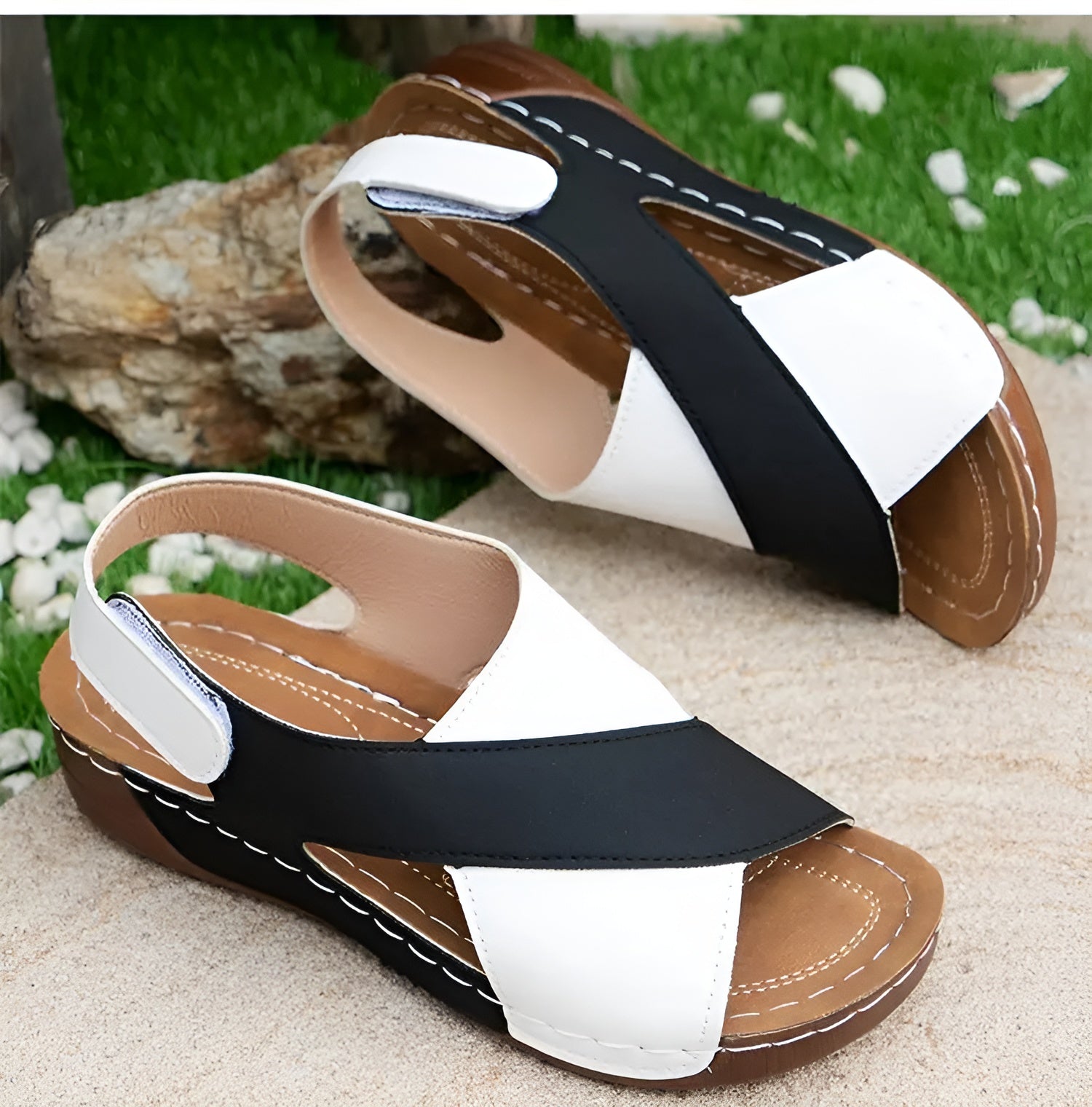 Sandali Ortopedici Donna Slingback Comodi - Vesarelli