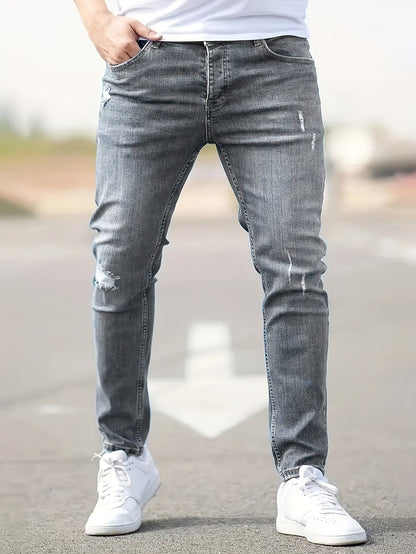 Jeans Uomo Skinny Slim Fit
