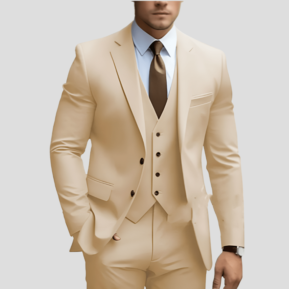 Completo Uomo Tre Pezzi con Gilet Classico