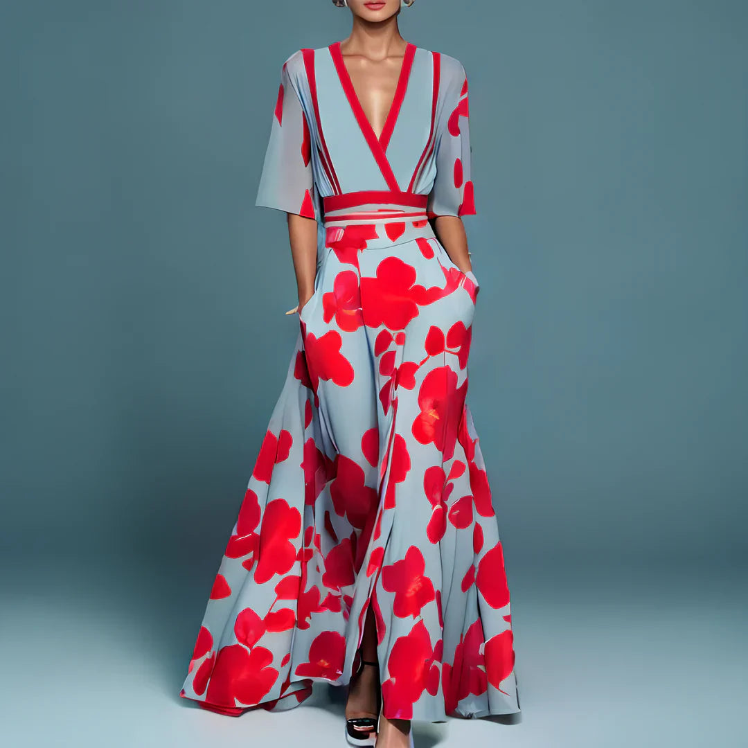 Abito Lungo Donna Elegante per Festa