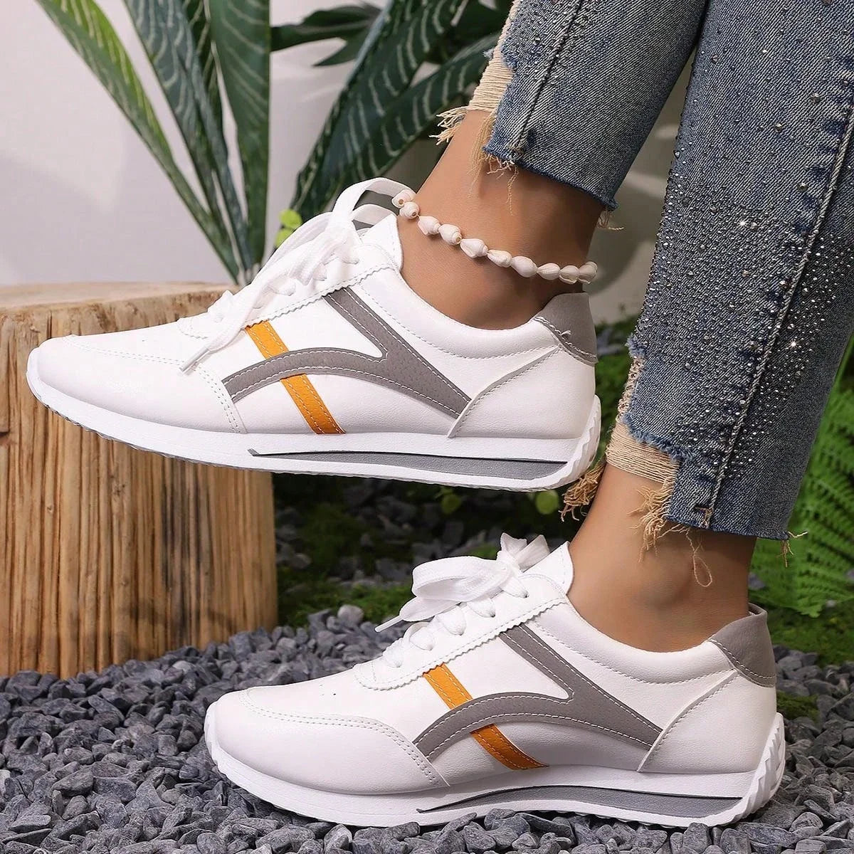Sneakers Donna Sintetiche Leggere e Traspiranti Comfort - Vesarelli