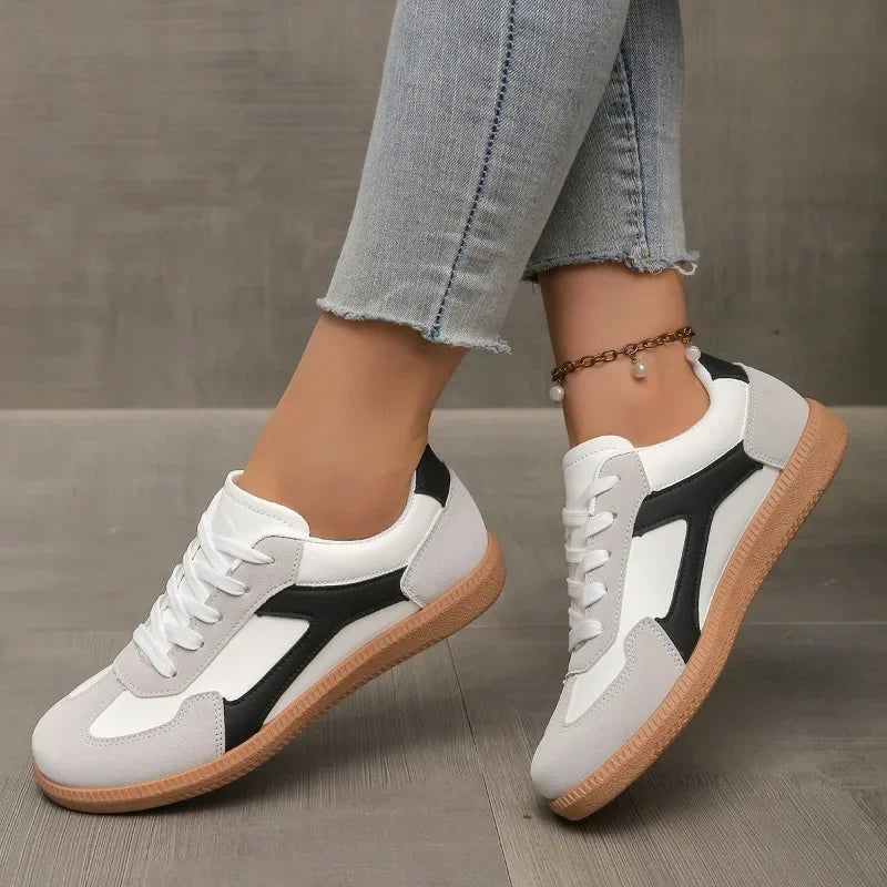Sneakers casual comode da donna, materiale leggero e traspirante 2