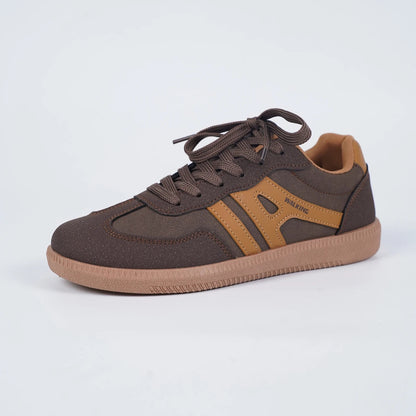 Sneakers casual da donna con lacci, leggere e traspiranti 5