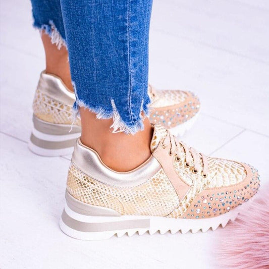 Sneakers Donna in Similpelle Eleganti e Comode - Vesarelli
