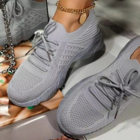 Sneakers Slip-On Donna in Mesh Traspirante Scarpe Passeggio - Vesarelli