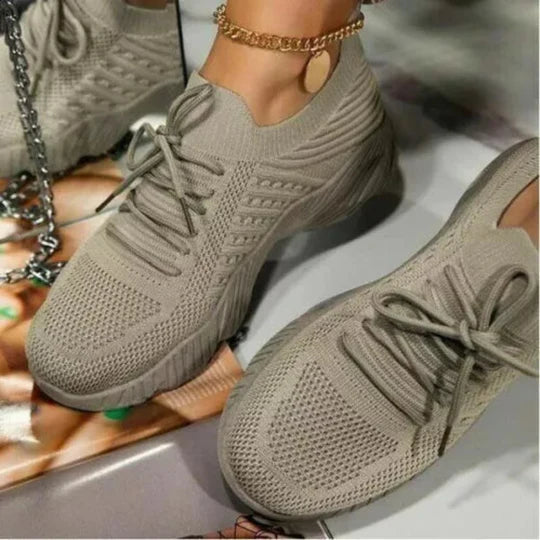 Sneakers slip-on da donna in mesh traspirante, le migliori scarpe da passeggio per le donne 2