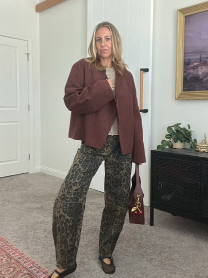 Borsa Donna in Pelle con Ciondolo Elegante e
