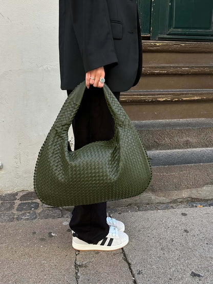 Borsa Hobo Donna Intrecciata Grande