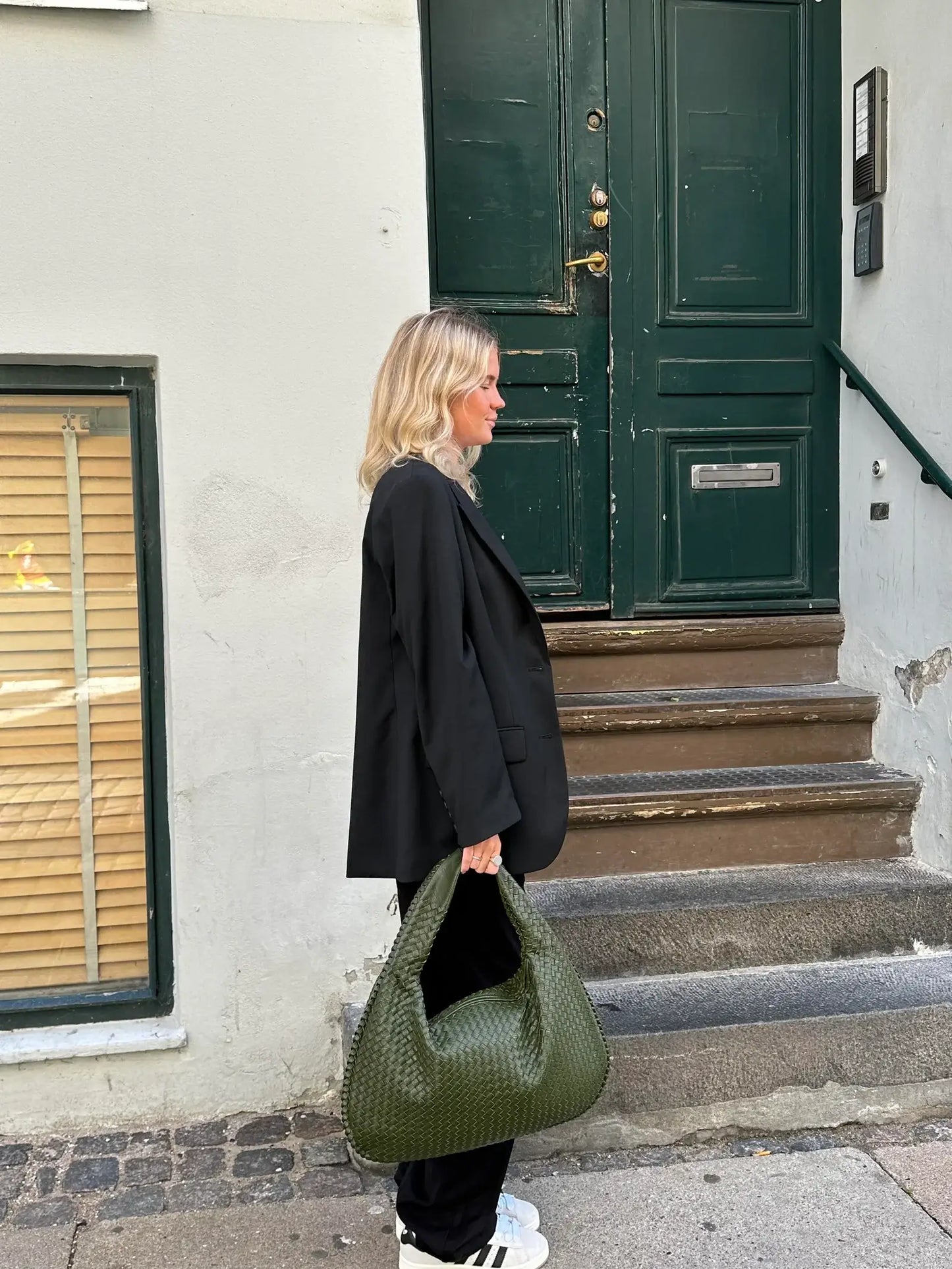 Borsa Hobo Donna Intrecciata Grande