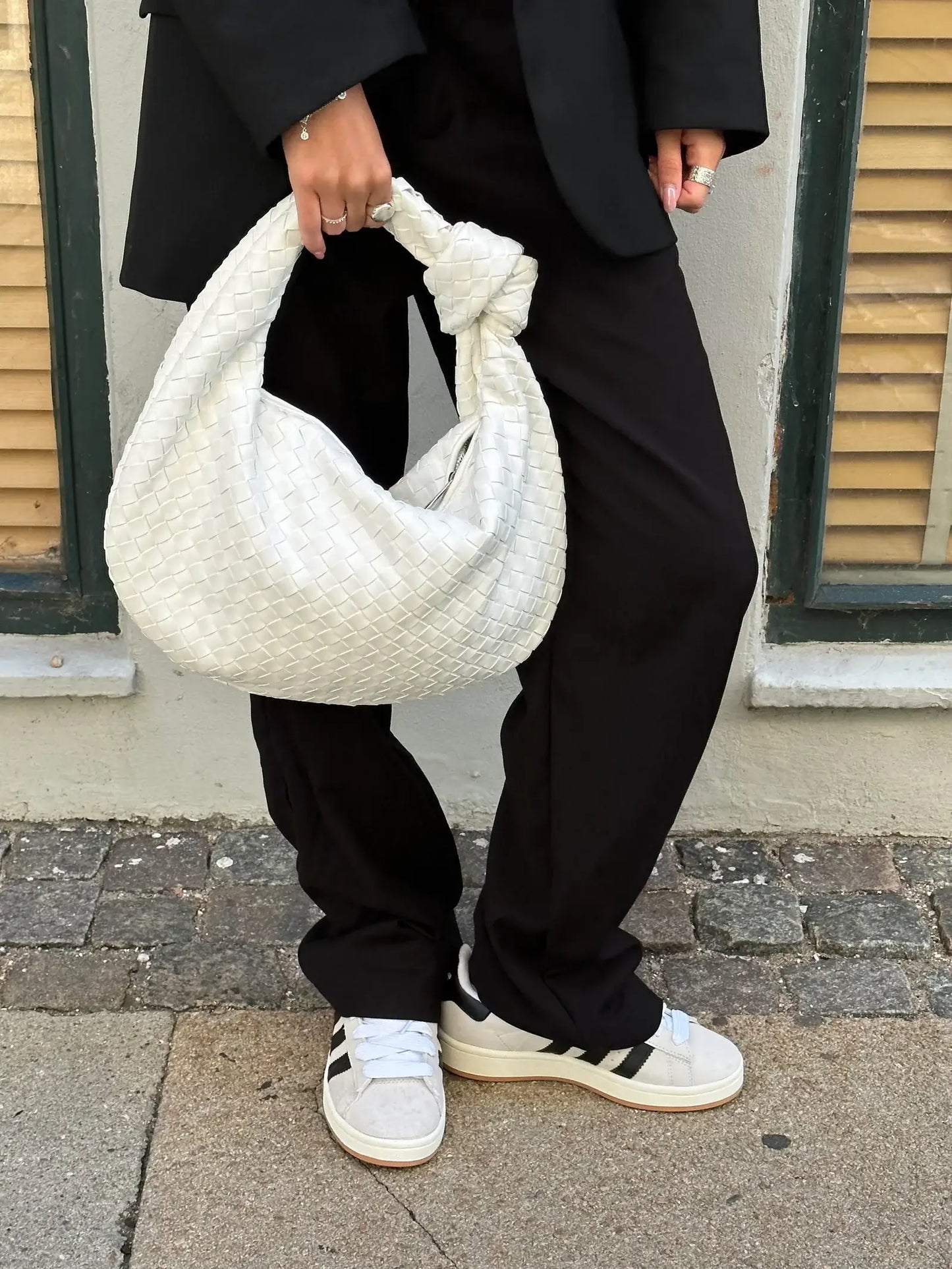 Borsa Donna Intrecciata Media