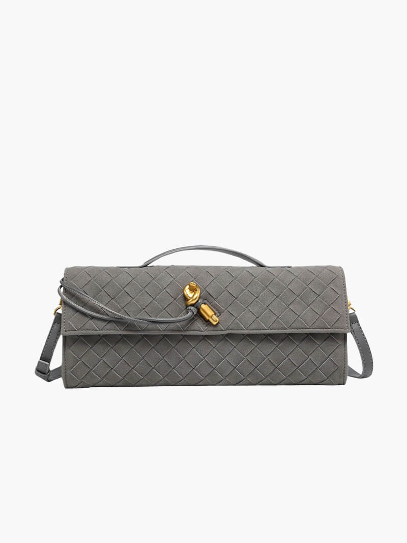 Clutch Donna in Ecopelle Intrecciata