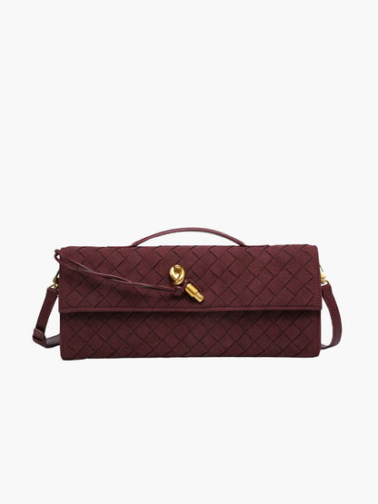 Clutch Donna in Ecopelle Intrecciata