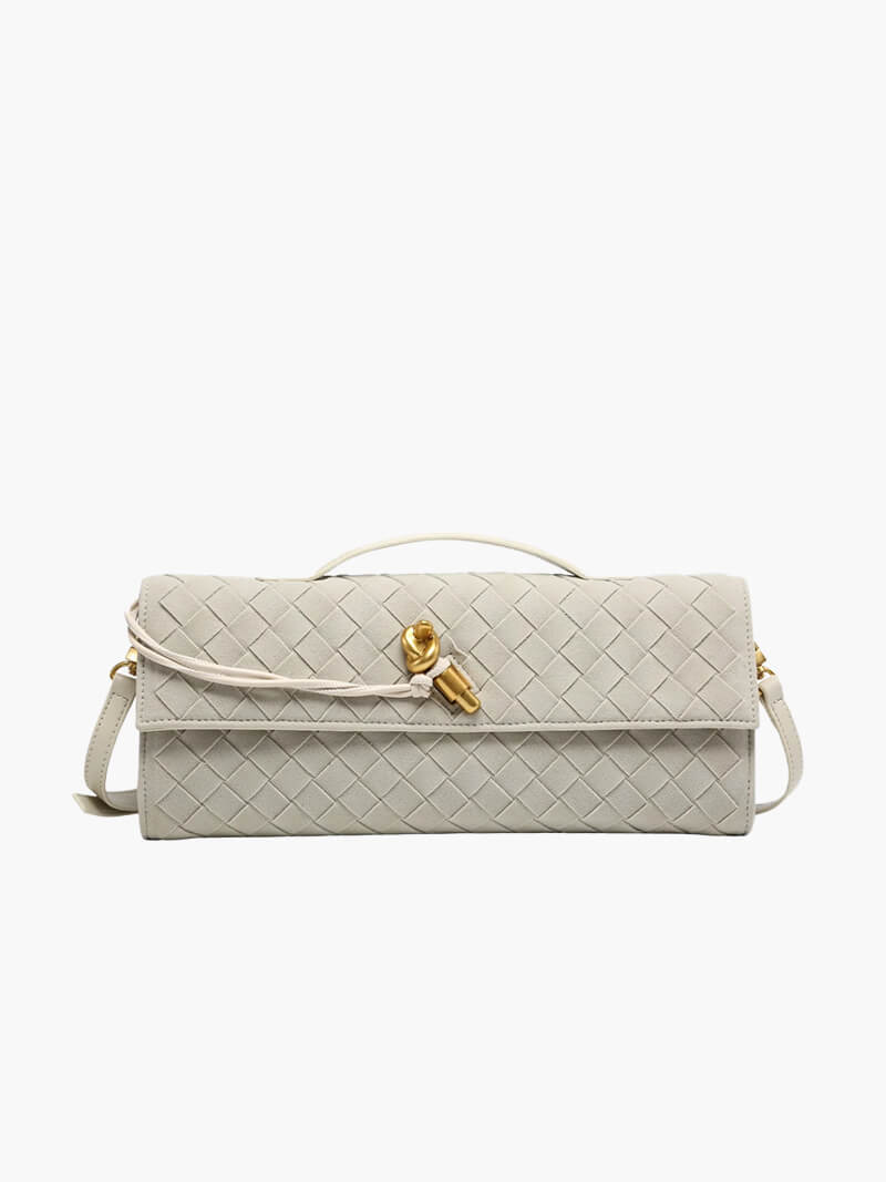 Clutch Donna in Ecopelle Intrecciata - Brentozzi