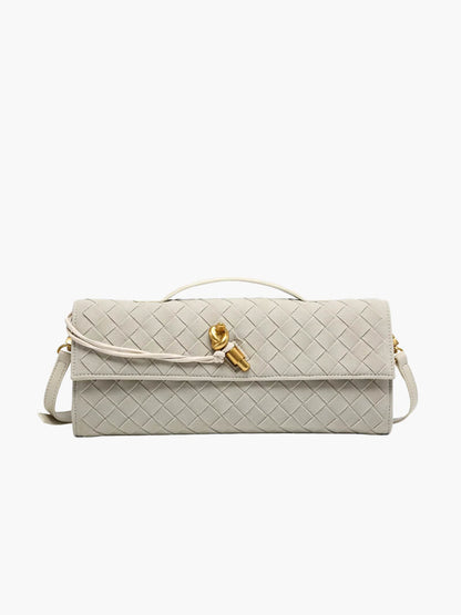 Clutch Donna in Ecopelle Intrecciata - Brentozzi