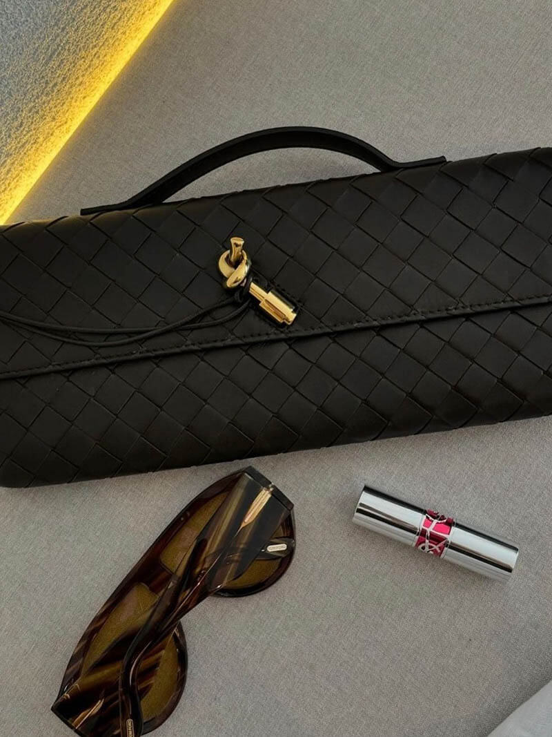 Borsa Unisex Intrecciata Stile Classico
