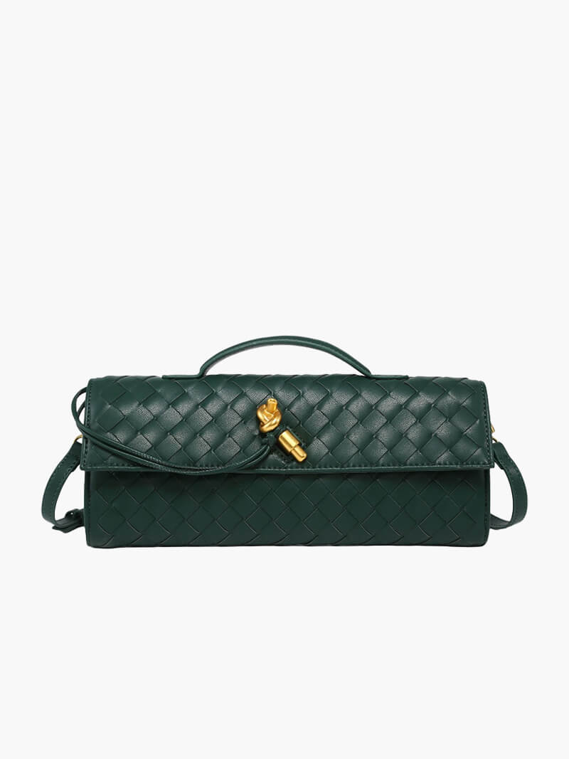 Borsa Unisex Intrecciata Stile Classico