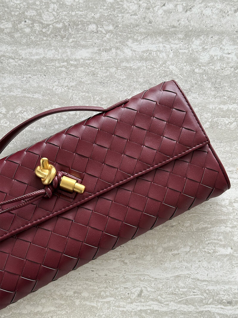 Borsa Unisex Intrecciata Stile Classico