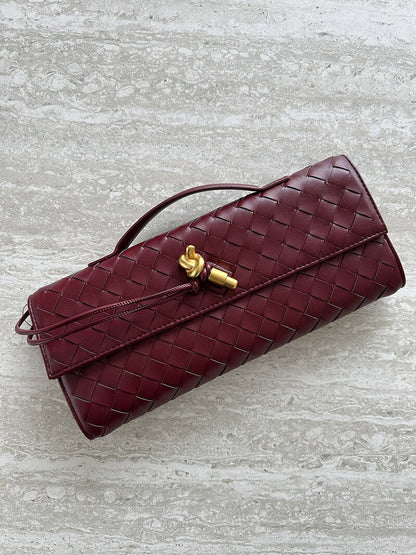 Borsa Unisex Intrecciata Stile Classico