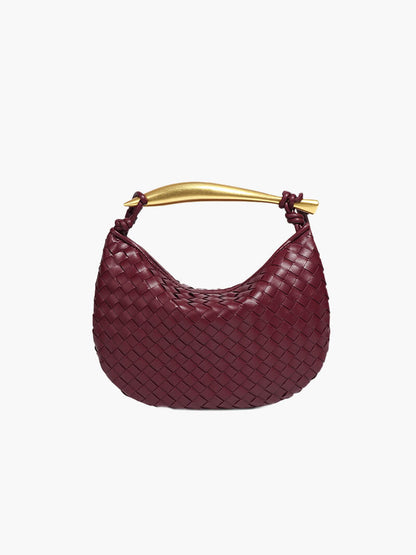 Borsa Donna in Ecopelle Intrecciata Tracolla - Brentozzi