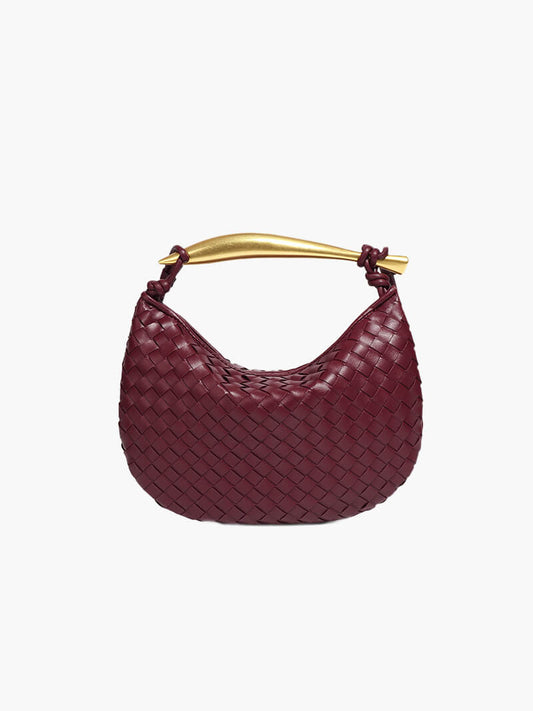 Borsa Donna in Ecopelle Intrecciata Tracolla - Brentozzi