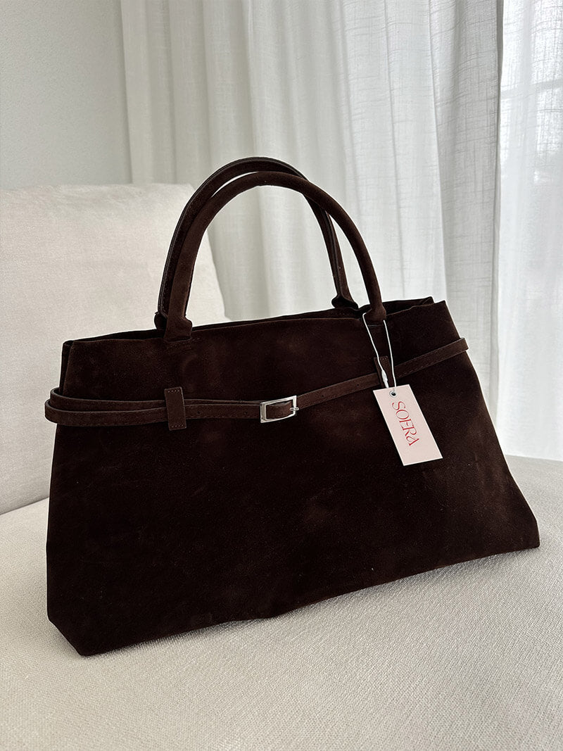 Borsa Donna in Pelle Scamosciata Elegante
