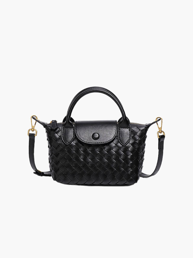Borsa Mini Donna in Ecopelle Intrecciata - Brentozzi
