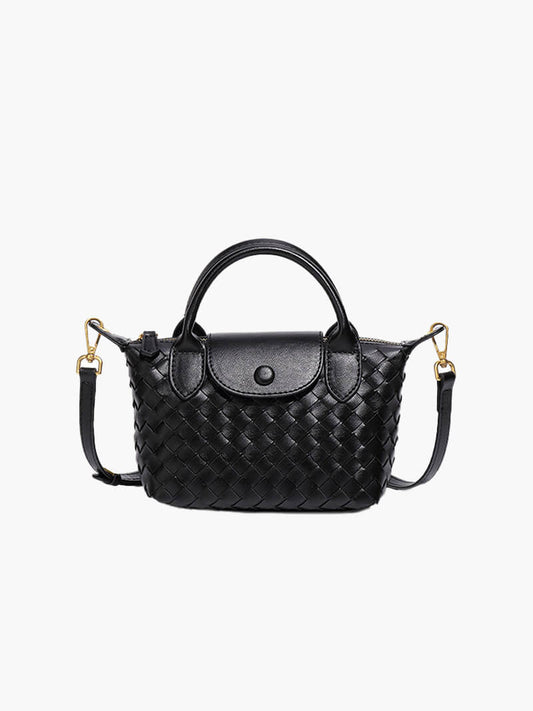 Borsa Mini Donna in Ecopelle Intrecciata - Brentozzi