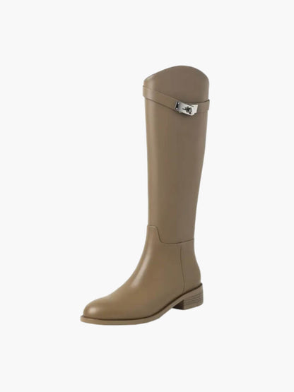 Stivali Donna Eleganti in Pelle Morbida Slim Fit