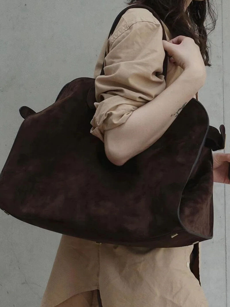 Borsa Donna in Pelle Vegana Capiente Design Ampio