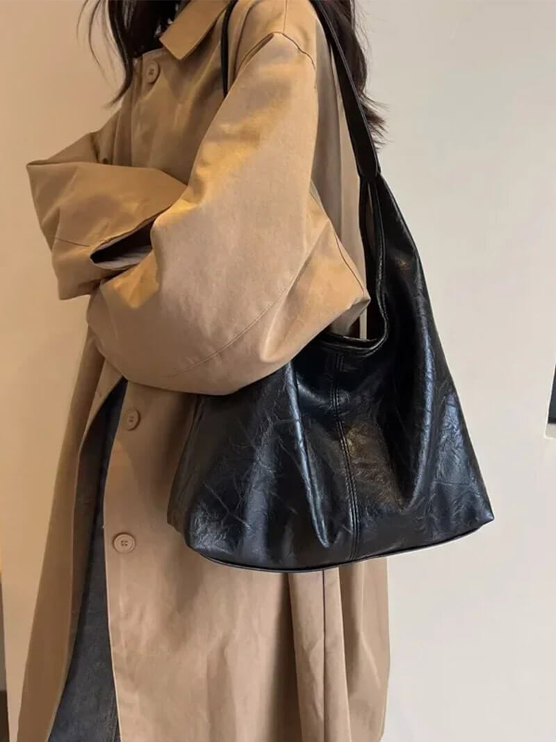 Borsa Tracolla Donna in Ecopelle Design Minimalista