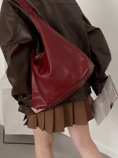 Borsa Tracolla Donna in Ecopelle Design Minimalista