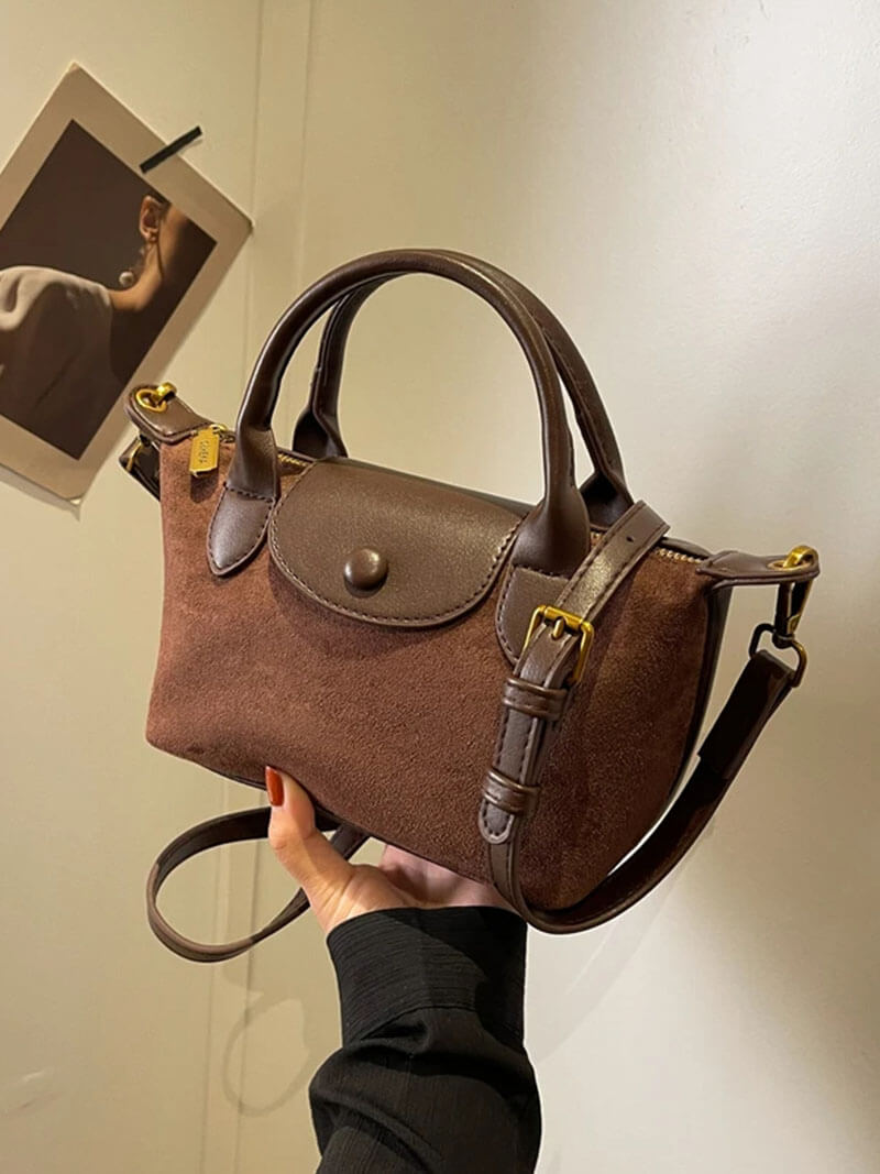 Borsa Donna Mini in Camoscio Stile Elegante