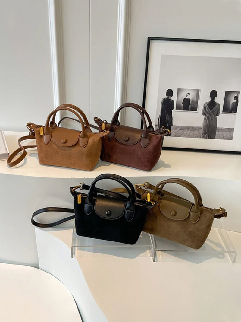 Borsa Donna Mini in Camoscio Stile Elegante