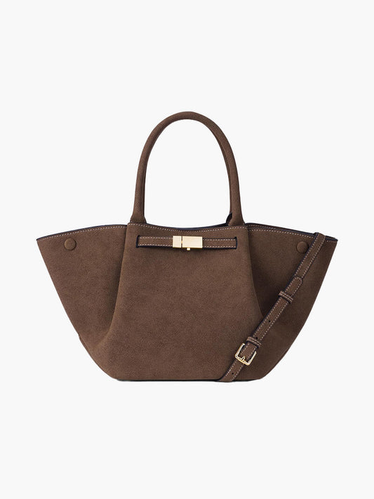 Borsa Donna in Pelle Scamosciata Stile Moderno - Brentozzi