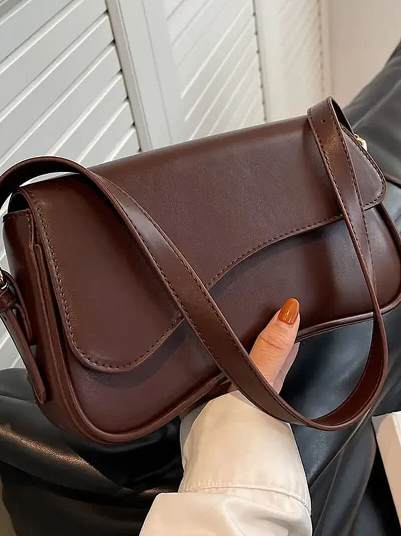 Borsa a Spalla Donna in Pelle Stile Classico