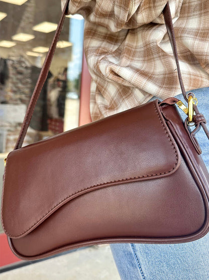 Borsa a Spalla Donna in Pelle Stile Classico