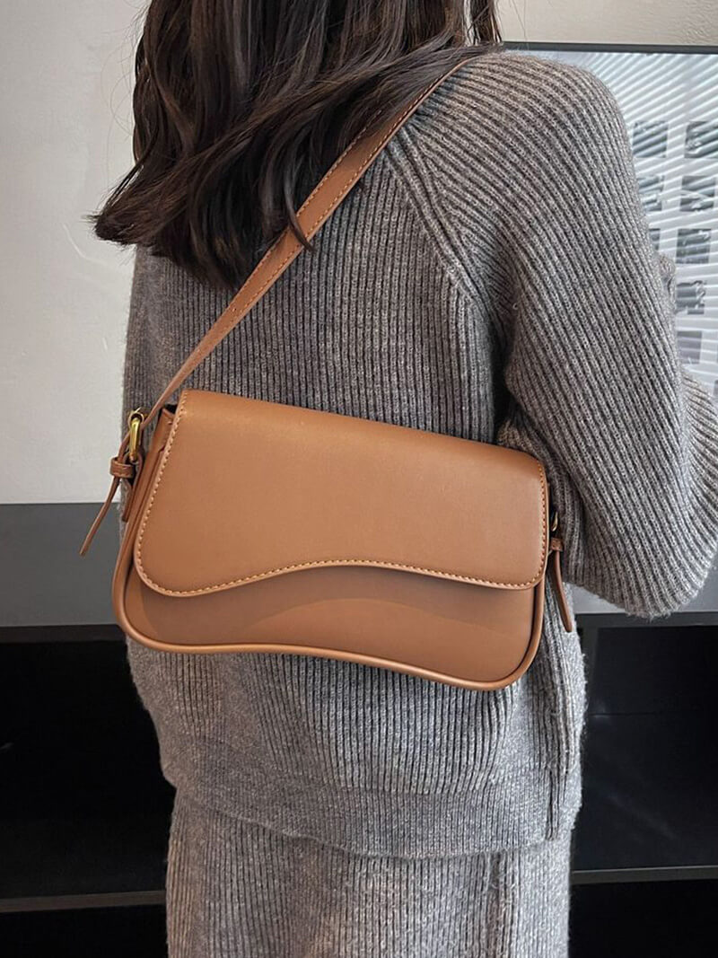 Borsa a Spalla Donna in Pelle Stile Classico